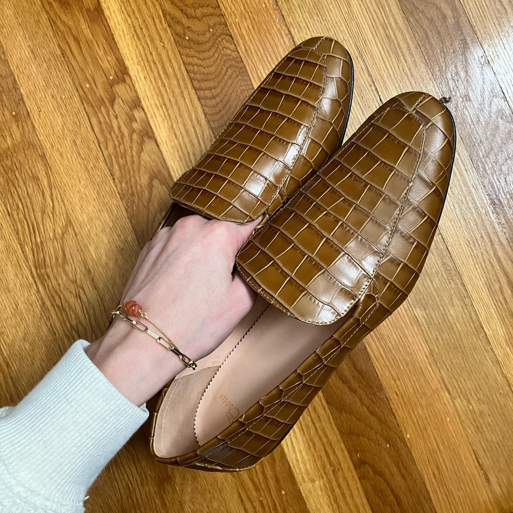 J. Crew leather loafers